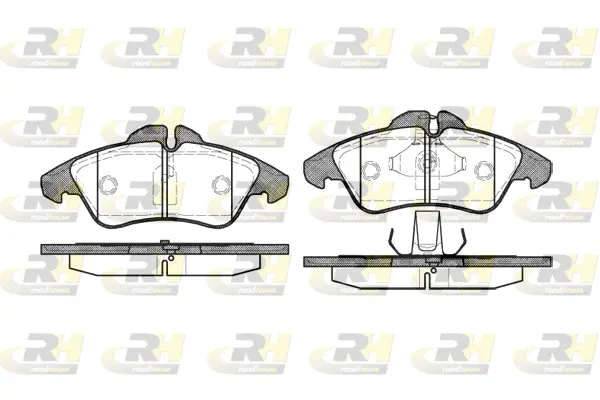 Brake Pad Set, disc brake (2578.00)