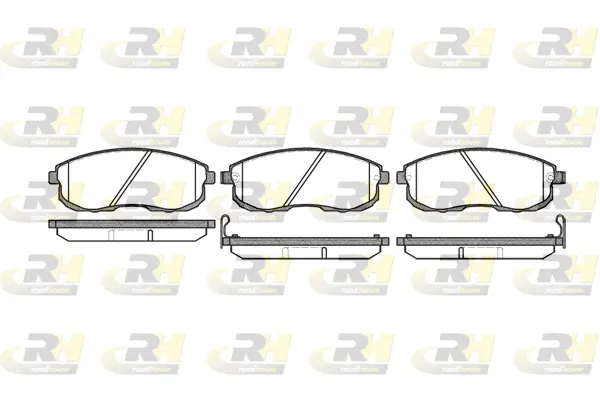 Brake Pad Set, disc brake (2293.12)