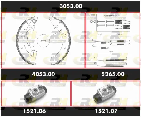 Brake Kit, drum brake (3053.00)