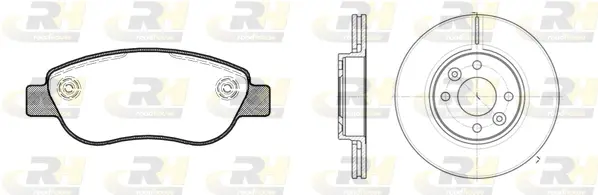 Brake Kit, disc brake (81069.00)