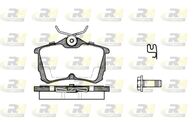 Brake Pad Set, disc brake (2695.02)