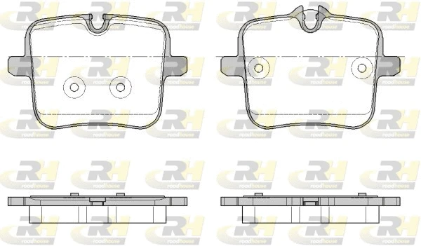 Brake Pad Set, disc brake (21954.00)