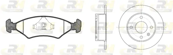 Brake Kit, disc brake (8119.00)