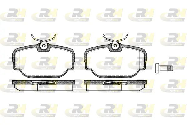 Brake Pad Set, disc brake (2577.00)