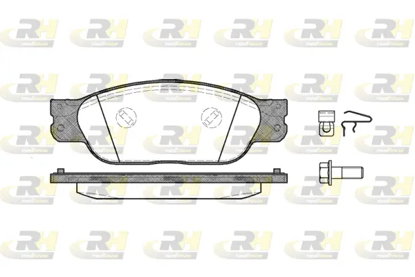 Brake Pad Set, disc brake (2731.00)
