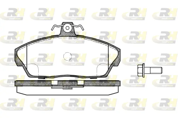 Brake Pad Set, disc brake (2337.10)