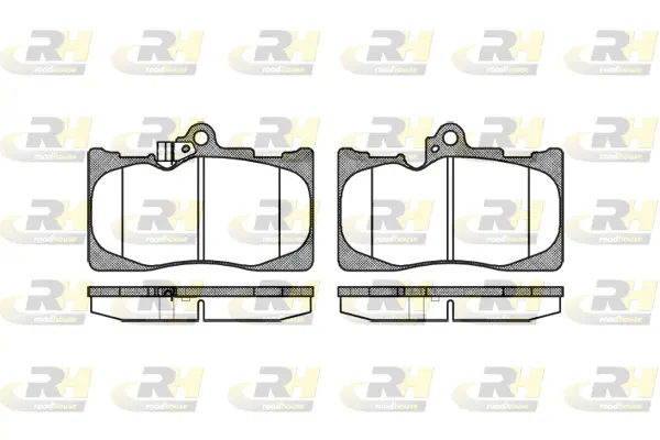 Brake Pad Set, disc brake (21180.02)