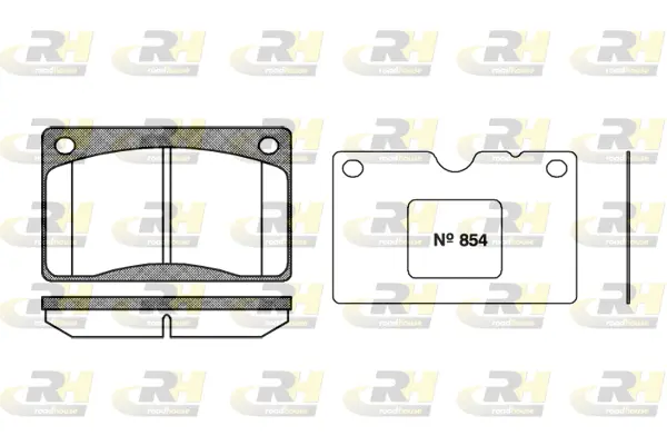 Brake Pad Set, disc brake (2042.50)
