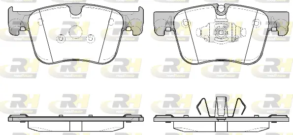 Brake Pad Set, disc brake (21560.10)
