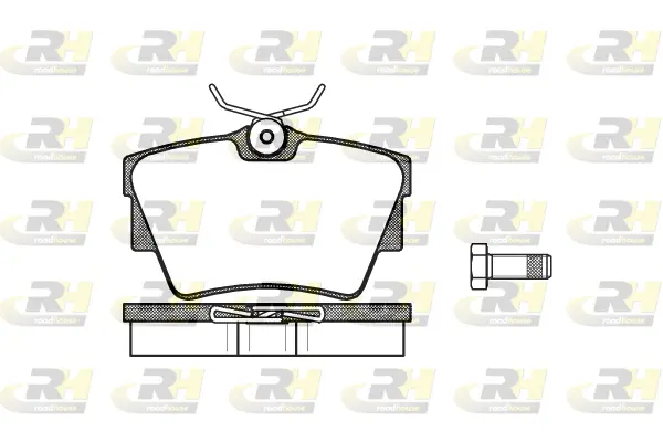 Brake Pad Set, disc brake (2591.30)