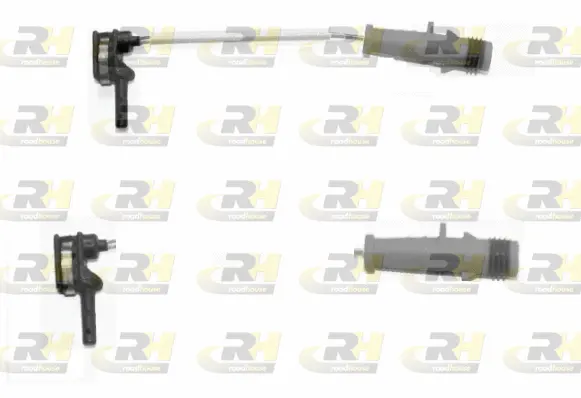Warning Contact, brake pad wear (001124)