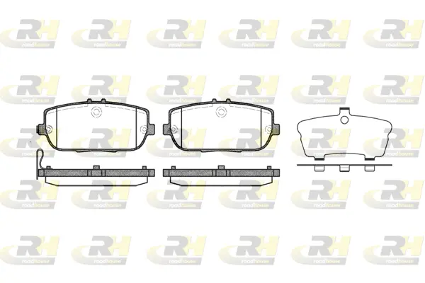 Brake Pad Set, disc brake (21190.01)