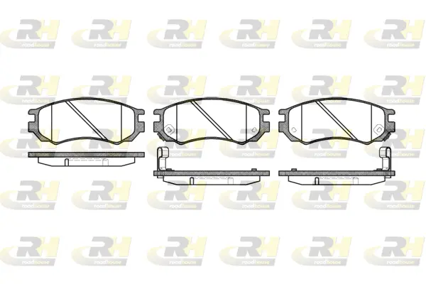 Brake Pad Set, disc brake (2395.02)