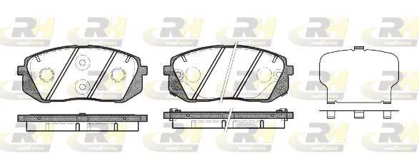 Brake Pad Set, disc brake (21302.22)