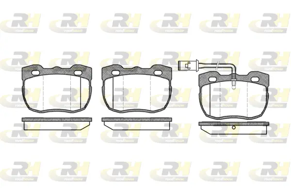 Brake Pad Set, disc brake (2267.11)