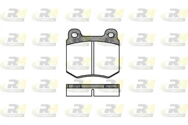 Brake Pad Set, disc brake (2069.10)