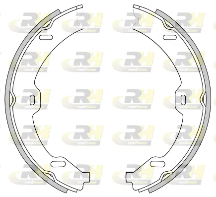 Brake Shoe, parking brake (4708.01)