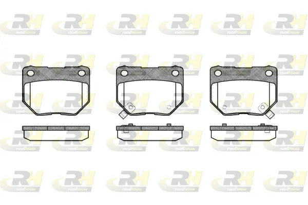 Brake Pad Set, disc brake (2365.02)