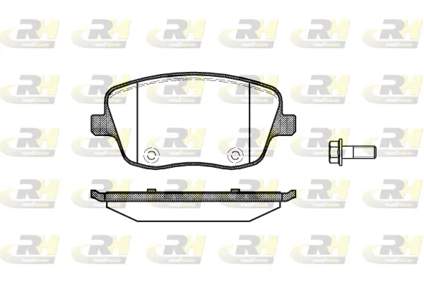 Brake Pad Set, disc brake (2775.00)