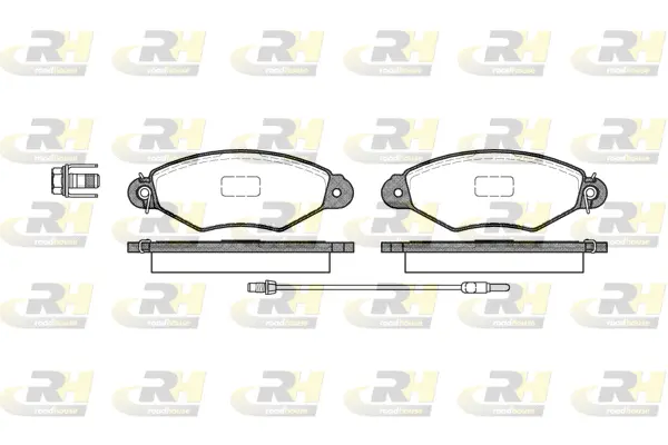 Brake Pad Set, disc brake (2643.01)