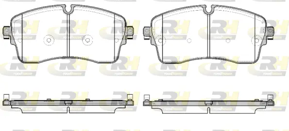 Brake Pad Set, disc brake (21815.00)