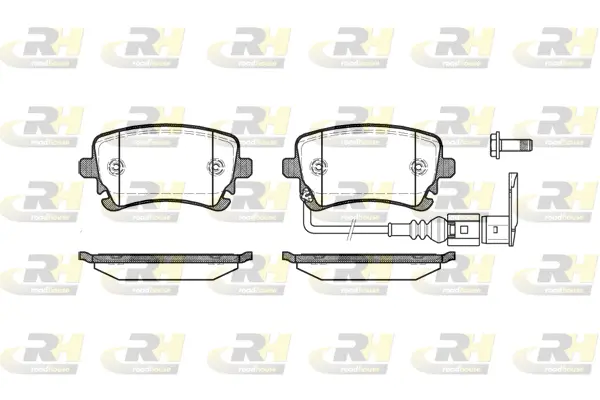 Brake Pad Set, disc brake (2897.11)