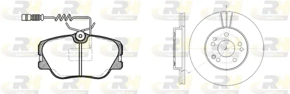 Brake Kit, disc brake (8189.00)