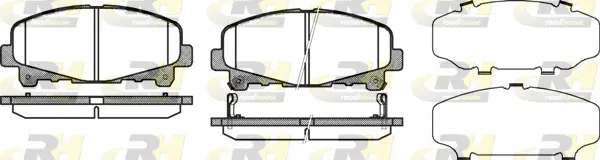 Brake Pad Set, disc brake (21390.02)