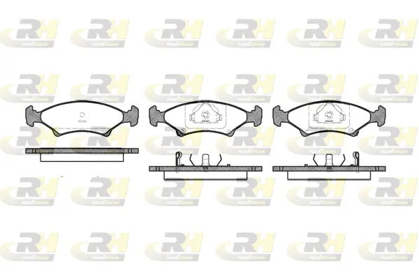 Brake Pad Set, disc brake (2502.02)