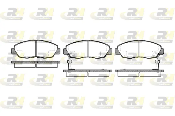 Brake Pad Set, disc brake (2324.02)