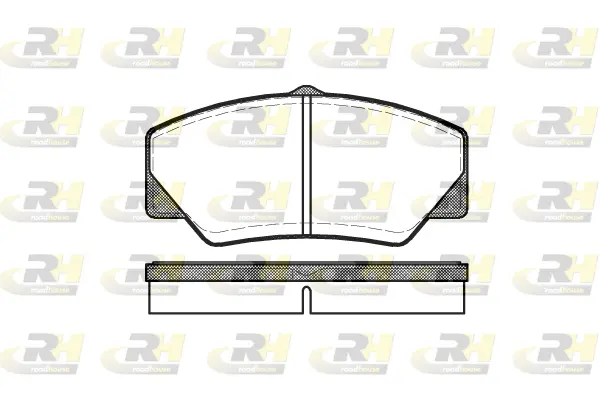 Brake Pad Set, disc brake (2206.00)