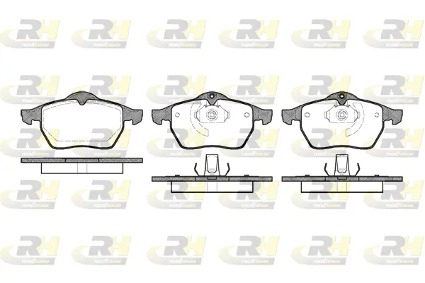 Brake Pad Set, disc brake (2390.10)
