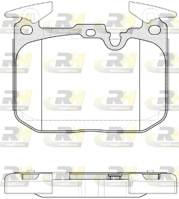 Brake Pad Set, disc brake (21491.10)