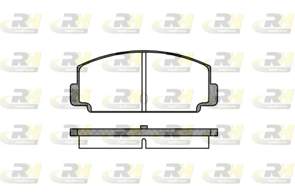 Brake Pad Set, disc brake (2075.60)