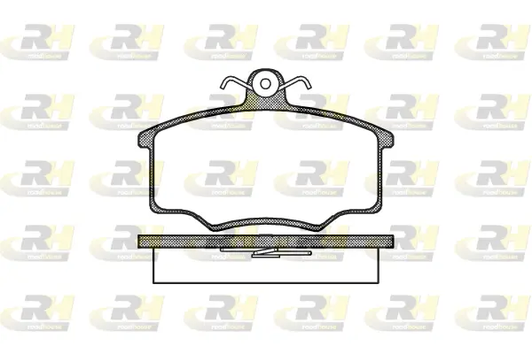 Brake Pad Set, disc brake (2046.00)