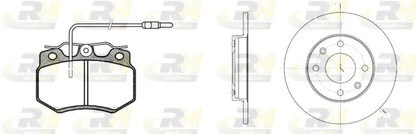 Brake Kit, disc brake (8170.00)