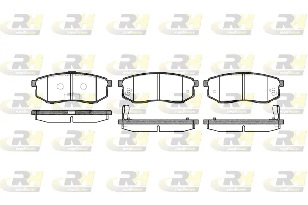 Brake Pad Set, disc brake (2749.02)