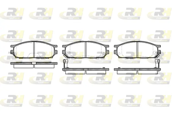 Brake Pad Set, disc brake (2362.02)