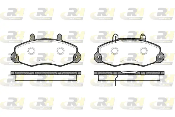Brake Pad Set, disc brake (2391.02)