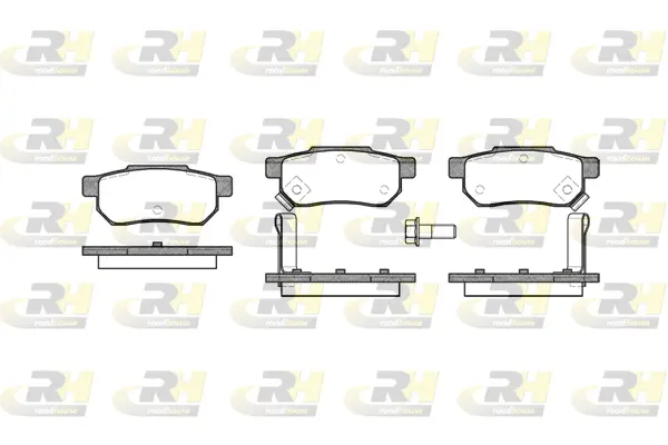 Brake Pad Set, disc brake (2233.02)