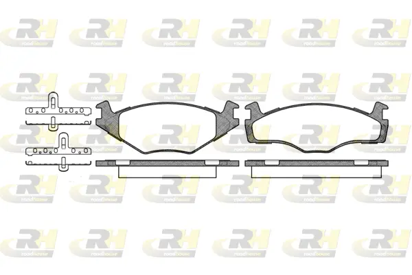 Brake Pad Set, disc brake (2171.60)