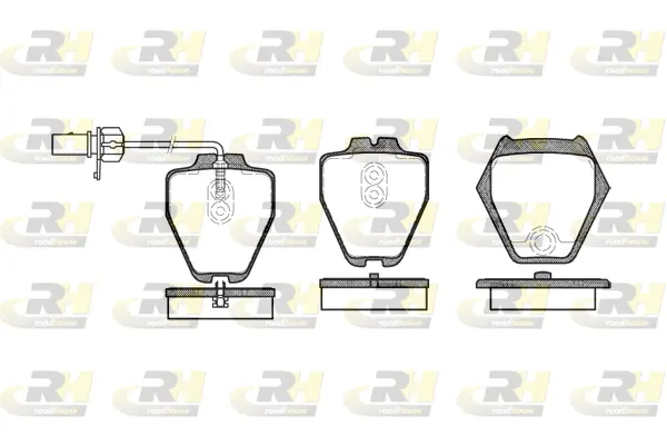 Brake Pad Set, disc brake (2752.02)