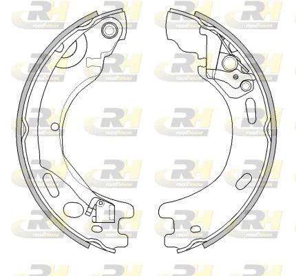 Brake Shoe, parking brake (4520.00)