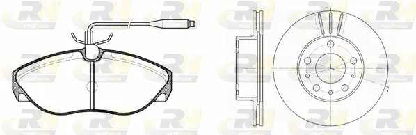 Brake Kit, disc brake (8486.01)