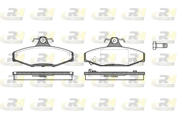 Brake Pad Set, disc brake (2335.12)
