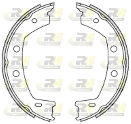 Brake Shoe, parking brake (4755.00)