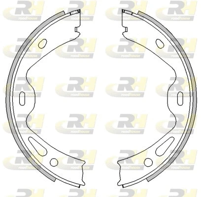 Brake Shoe, parking brake (4613.00)