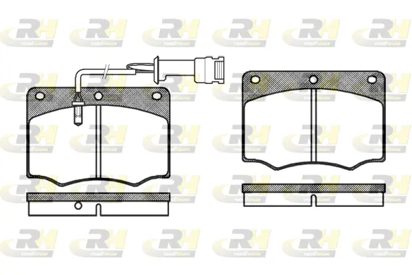 Brake Pad Set, disc brake (2064.02)