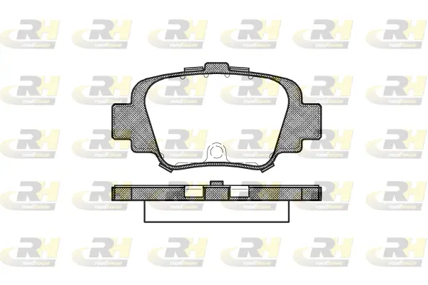 Brake Pad Set, disc brake (2499.00)