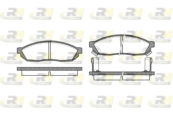 Brake Pad Set, disc brake (2111.02)